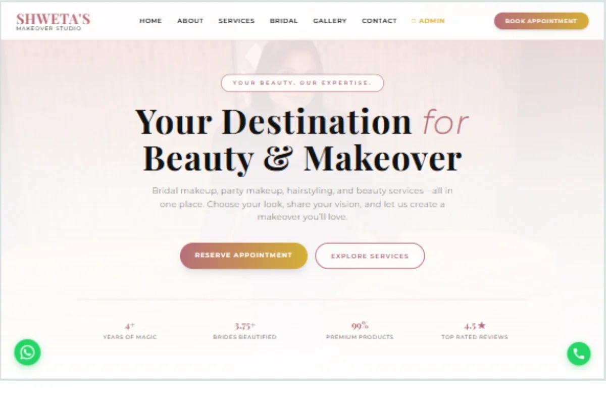 Shweta's Makeover Studio